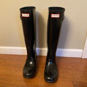 Hunter Boots size 8